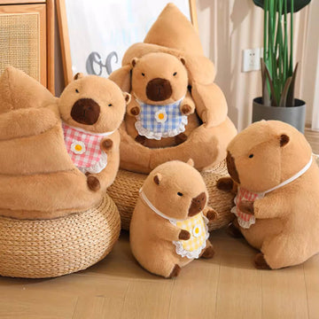 Kawaii Capybara Stuffed Animal Plush Toy with Poop Plush Toy